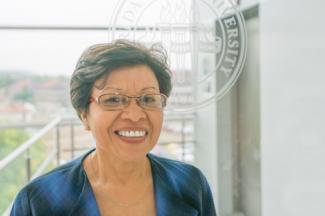 Fulvia Morales in the FSU Panama campus